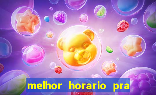 melhor horario pra jogar fortune rabbit